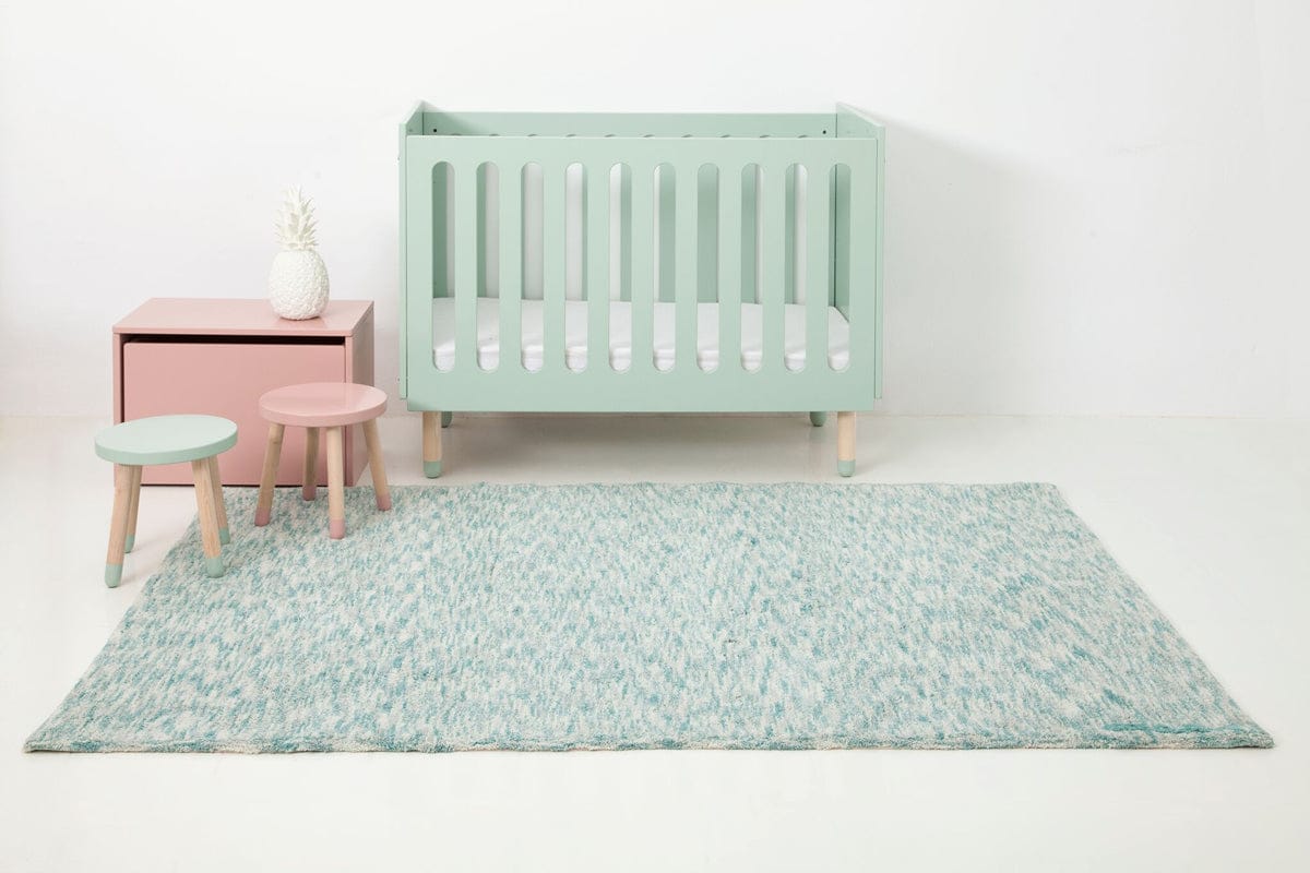 Lorena Canals Mix Rug, Daksh - Emerald Green (3' x 5' 3") - C-MIX-S-DAKSH