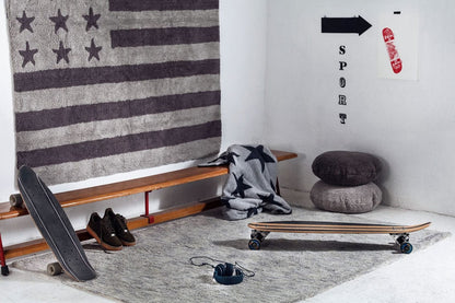 Lorena Canals Mix Rug, Ramlal - Stone Grey (3' x 5' 3") - C-MIX-S-RAMLAL