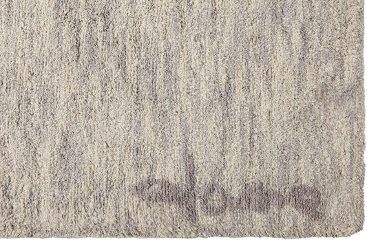 Lorena Canals Mix Rug, Ramlal - Stone Grey (4' x 5' 3") - C-MIX-RAMLAL