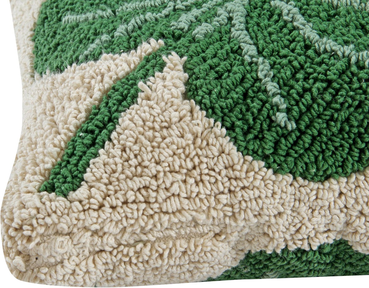 Lorena Canals Monstera Cushion (1' 3'' x 1' 3'') - SC-MONSTERA