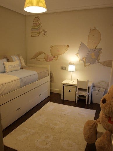 Lorena Canals Numbers Rug - Beige (4' x 5' 3") - C-00018