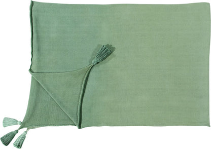 Lorena Canals Ombré Blanket - Green (4' x 6') - BLC-DE-GREEN-H