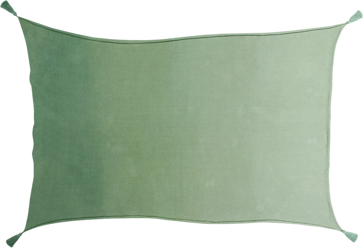 Lorena Canals Ombré Blanket - Green (4' x 6') - BLC-DE-GREEN-H