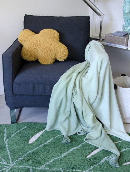 Lorena Canals Ombré Blanket - Green (4' x 6') - BLC-DE-GREEN-H