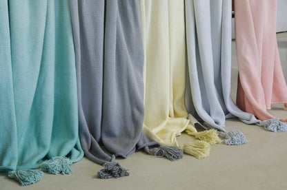 Lorena Canals Ombré Blanket - Grey (4' x 6') - BLC-DE-GREY-H