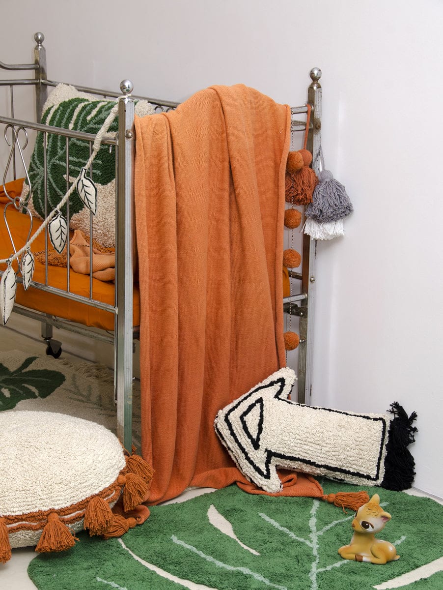 Lorena Canals Ombré Blanket - Terracota (4' x 6') - BLC-DE-TERRA-H