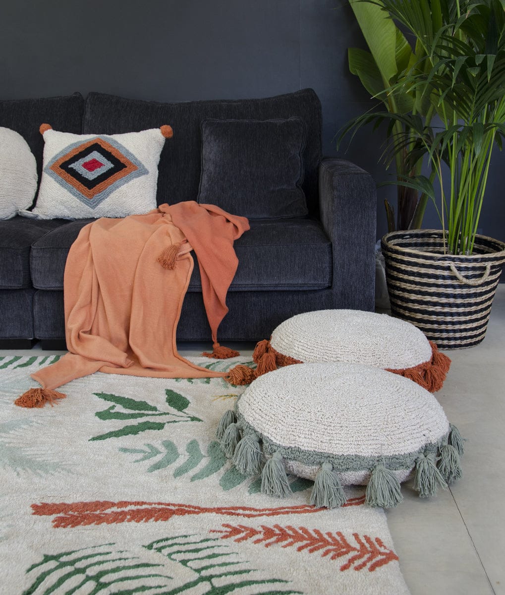 Lorena Canals Ombré Blanket - Terracota (4' x 6') - BLC-DE-TERRA-H