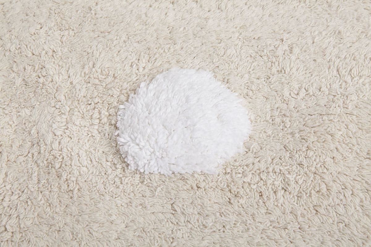 Lorena Canals Polka Dots Rug - Beige (4' x 5' 3") - C-00088