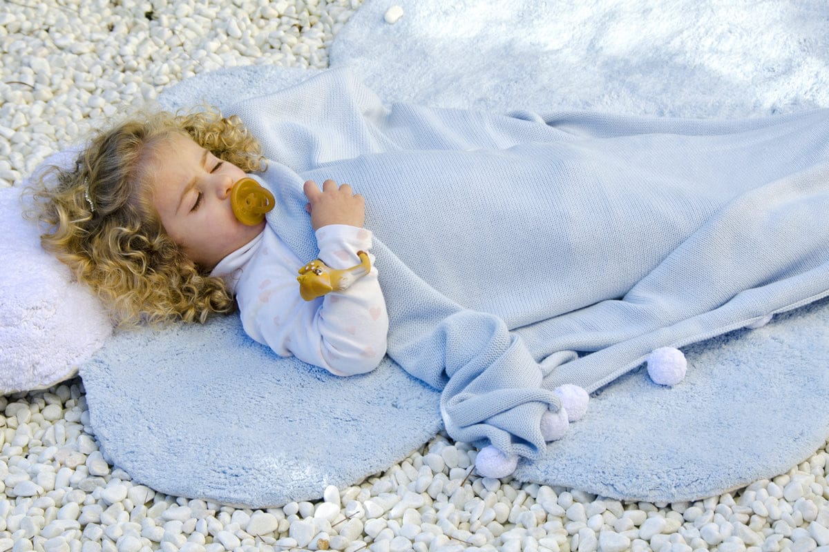 Lorena Canals Puffy Rug - Dream Blue (5' 3'' x 6') - C-PUFFY-DREAM