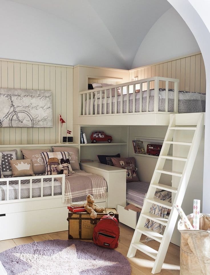 Lorena Canals Reversible Round Rug - Star - Linen/Dark Grey (4' 8") - C-SR-LDG