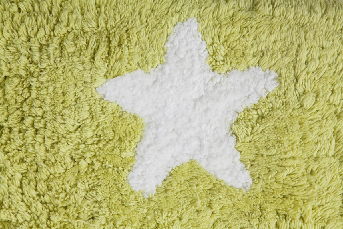 Lorena Canals Round Rug - Sky - Pistachio (4' 8") - C-10006