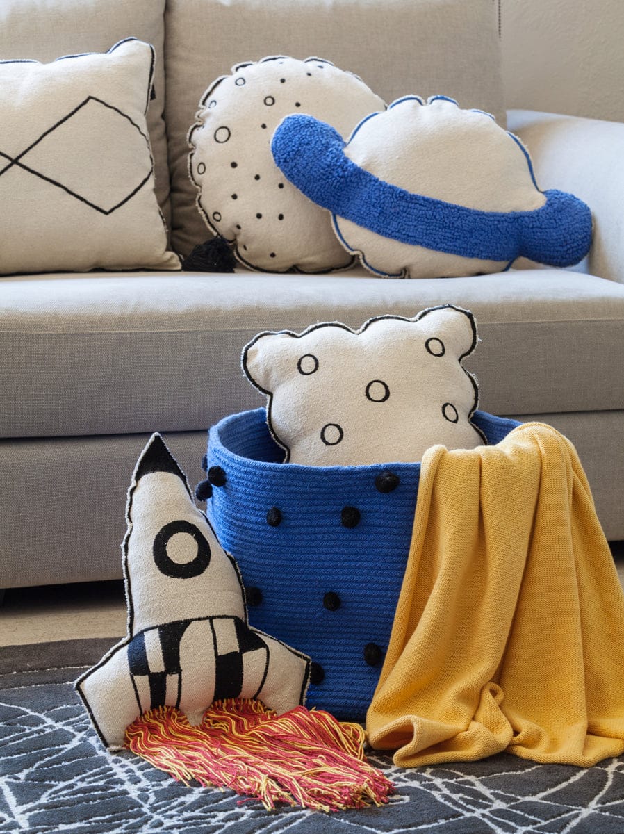 Lorena Canals Saturn Cushion (1' 4'' x 2') - SC-SATURN