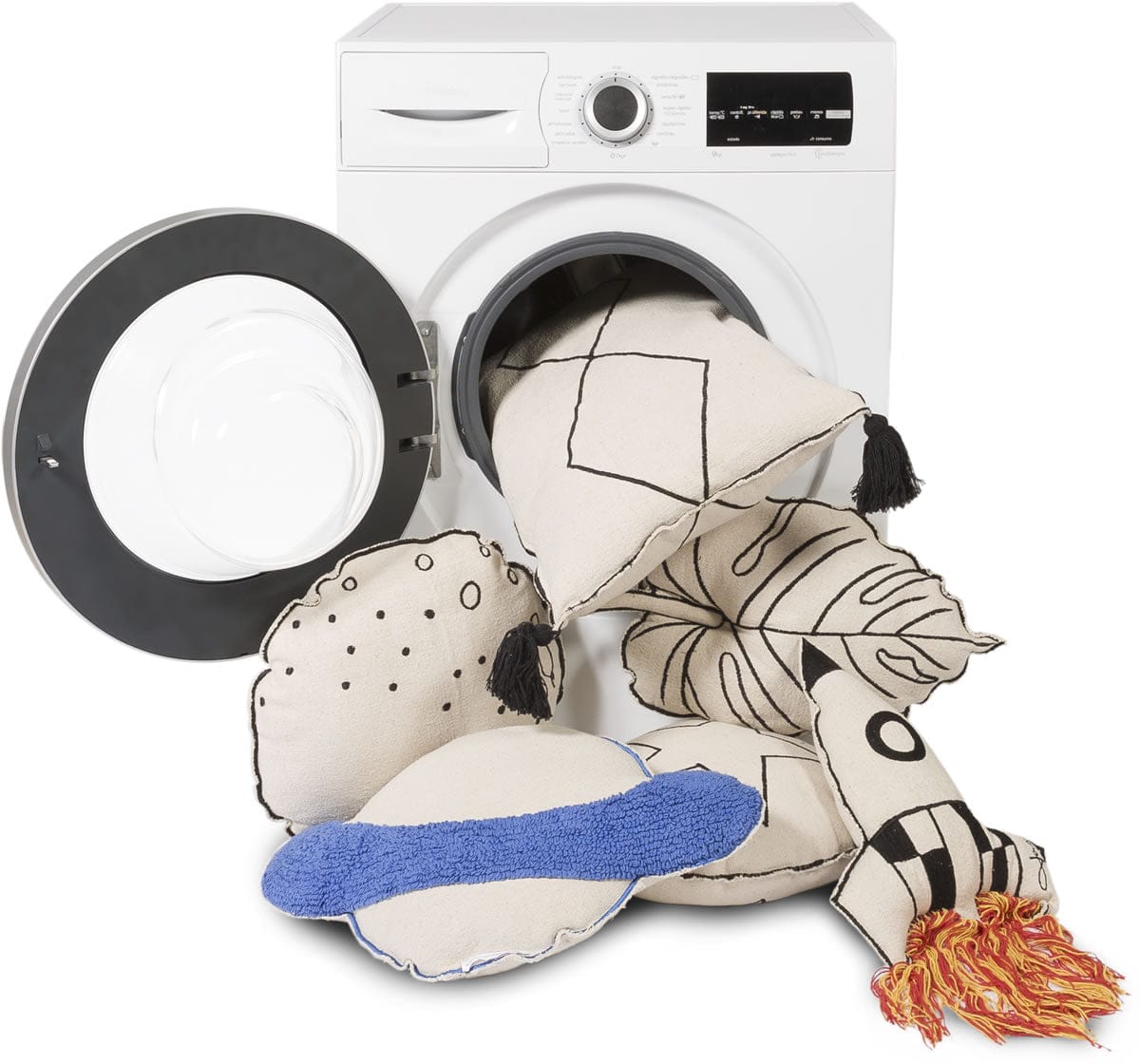 Lorena Canals Saturn Cushion (1' 4'' x 2') - SC-SATURN