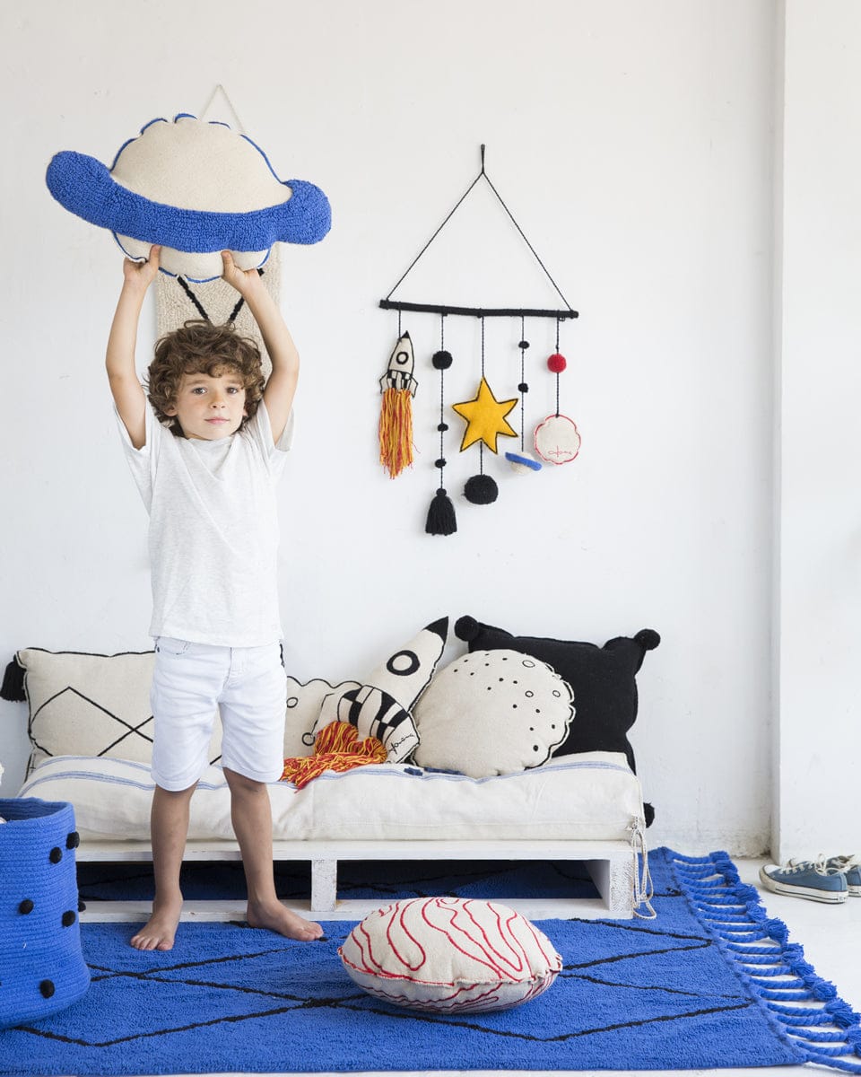 Lorena Canals Saturn Cushion (1' 4'' x 2') - SC-SATURN