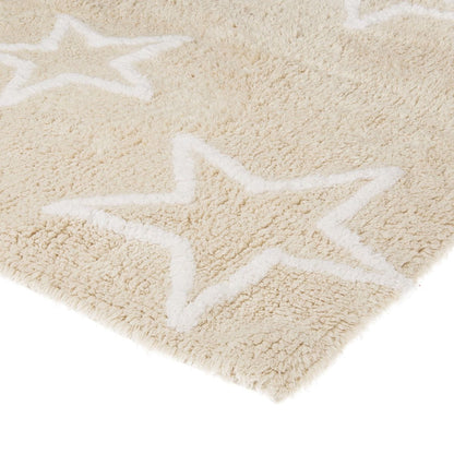 Lorena Canals Silhouette Stars Rug - Beige (4' x 5' 3") - C-44408