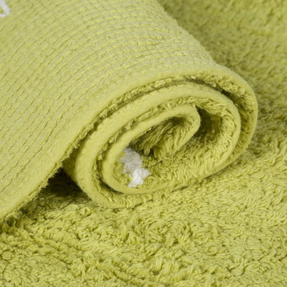 Lorena Canals Silhouette Stars Rug - Pistachio (4' x 5' 3") - C-44406