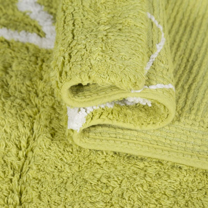 Lorena Canals Silhouette Stars Rug - Pistachio (4' x 5' 3") - C-44406