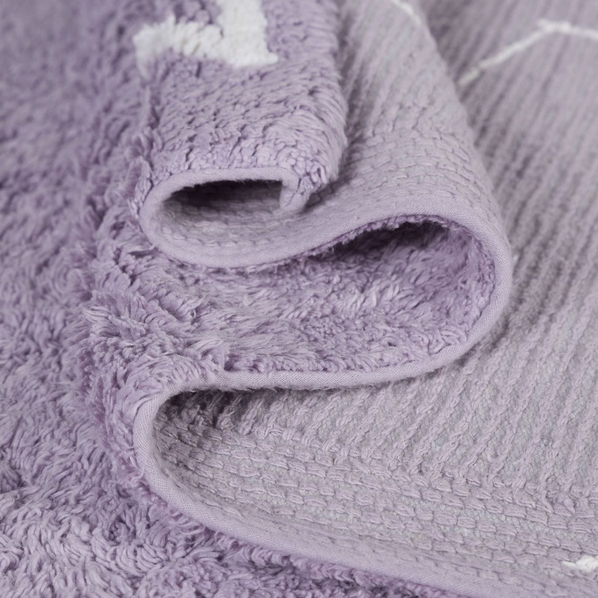 Lorena Canals Silhouette Stars Rug - Purple (4' x 5' 3") - C-44409