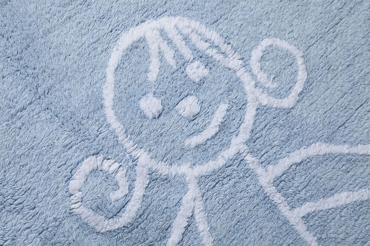 Lorena Canals Solidary Rug - Blue (4' x 5' 3") - C-SOL-A