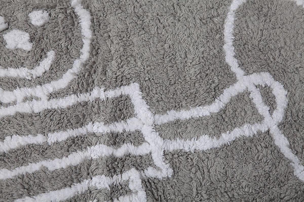 Lorena Canals Solidary Rug - Grey (4' x 5' 3") - C-SOL-G