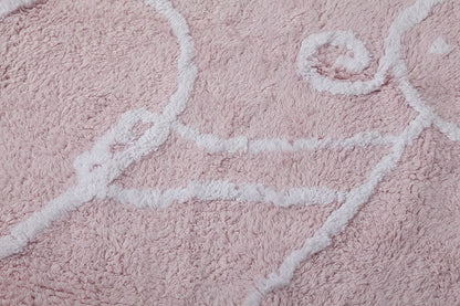 Lorena Canals Solidary Rug - Pink (4' x 5' 3") - C-SOL-R