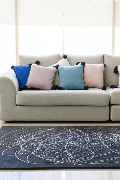 Lorena Canals Square Cushion - Vintage Nude (1' 4'' x 1' 4'') - SC-SQUAR-VINTNU