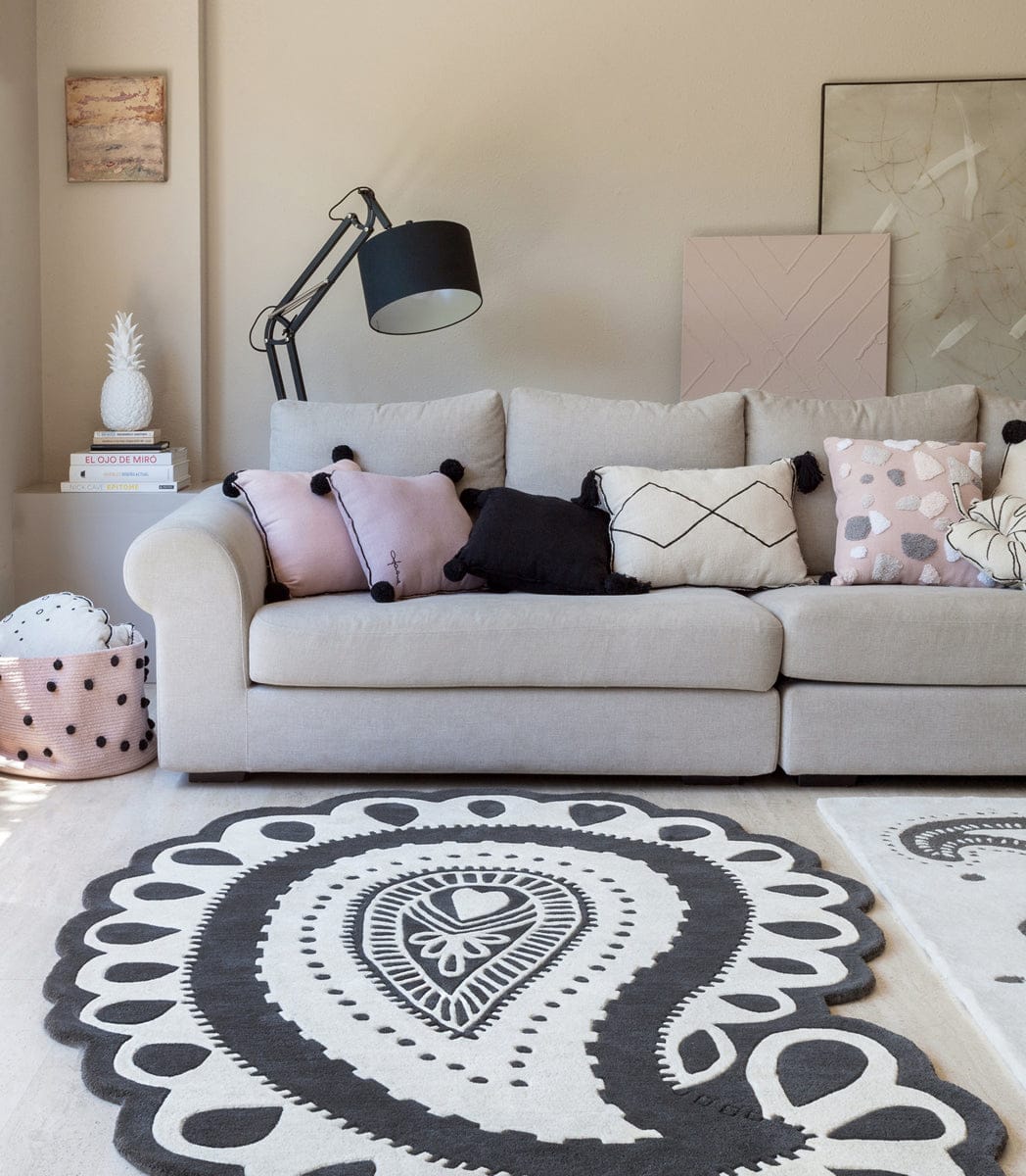 Lorena Canals Square Cushion - Vintage Nude (1' 4'' x 1' 4'') - SC-SQUAR-VINTNU