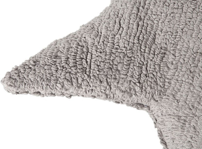 Lorena Canals Star Cushion - Light Grey (1'9" x 1'9") - SC-ST-LGR