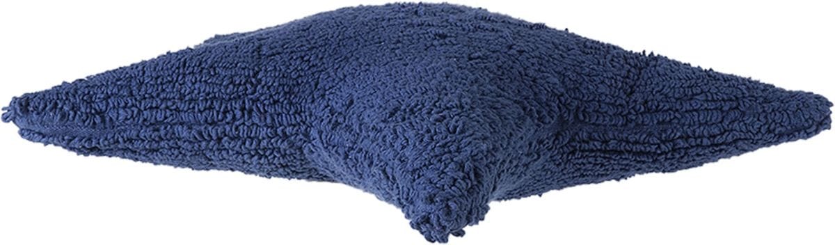 Lorena Canals Star Cushion - Navy (1'9" x 1'9") - SC-ST-M