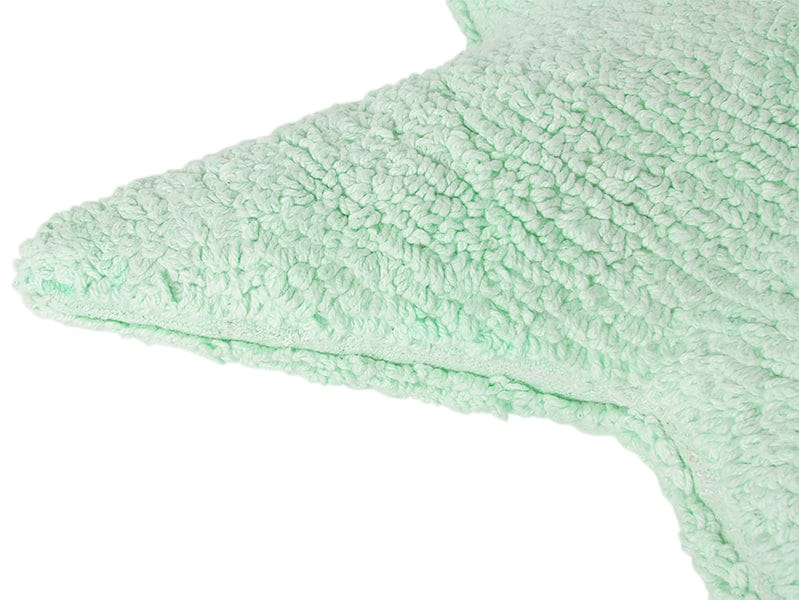 Lorena Canals Star Cushion - Soft Mint (1'9" x 1'9") - SC-ST-SM