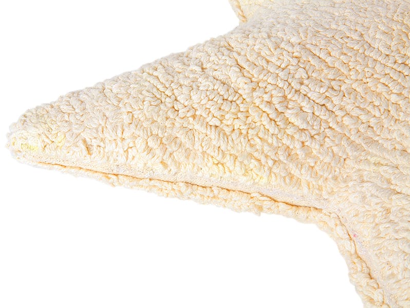 Lorena Canals Star Cushion - Vanilla (1'9" x 1'9") - SC-ST-V