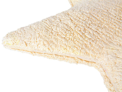 Lorena Canals Star Cushion - Vanilla (1'9" x 1'9") - SC-ST-V
