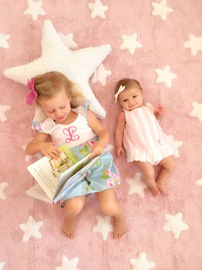 Lorena Canals Stars Rug - Pink (4' x 5' 3") - C-R-SW