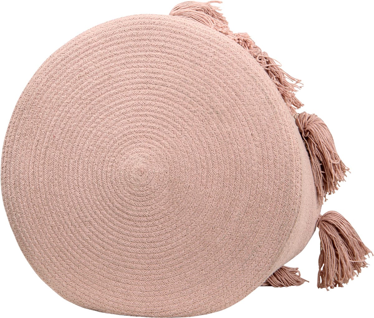 Lorena Canals Tassels Basket - Vintage Nude - BSK-TAS-VINTNU