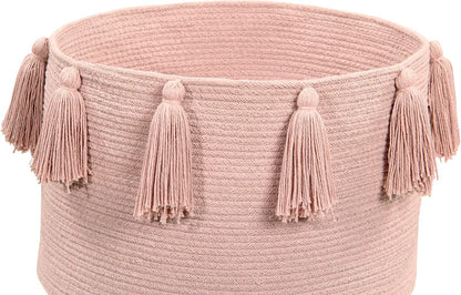 Lorena Canals Tassels Basket - Vintage Nude - BSK-TAS-VINTNU