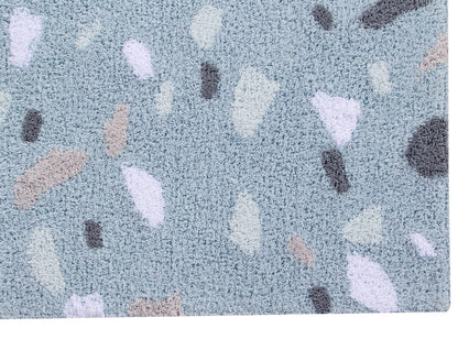 Lorena Canals Terrazzo Rug - Aquamarine (4' 7'' x 6' 7'') - C-TERRA-AQUA