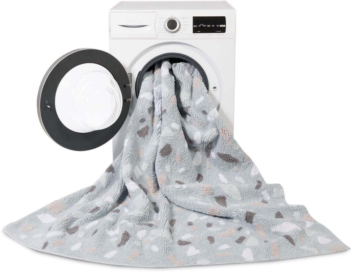 Lorena Canals Terrazzo Rug - Aquamarine (4' 7'' x 6' 7'') - C-TERRA-AQUA