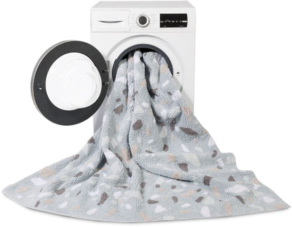 Lorena Canals Terrazzo Rug - Aquamarine (4' 7'' x 6' 7'') - C-TERRA-AQUA