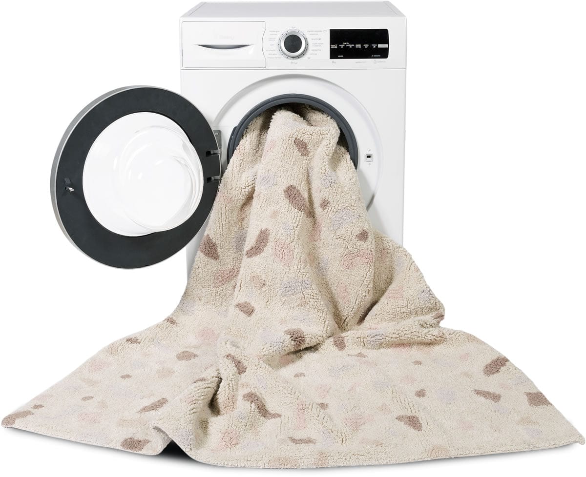 Lorena Canals Terrazzo Rug - Moonstone (4' 7'' x 6' 7'') - C-TERRA-MOON