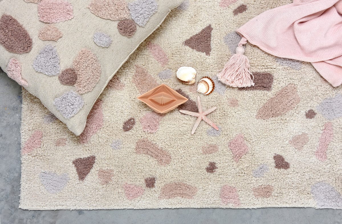 Lorena Canals Terrazzo Rug - Moonstone (4' 7'' x 6' 7'') - C-TERRA-MOON