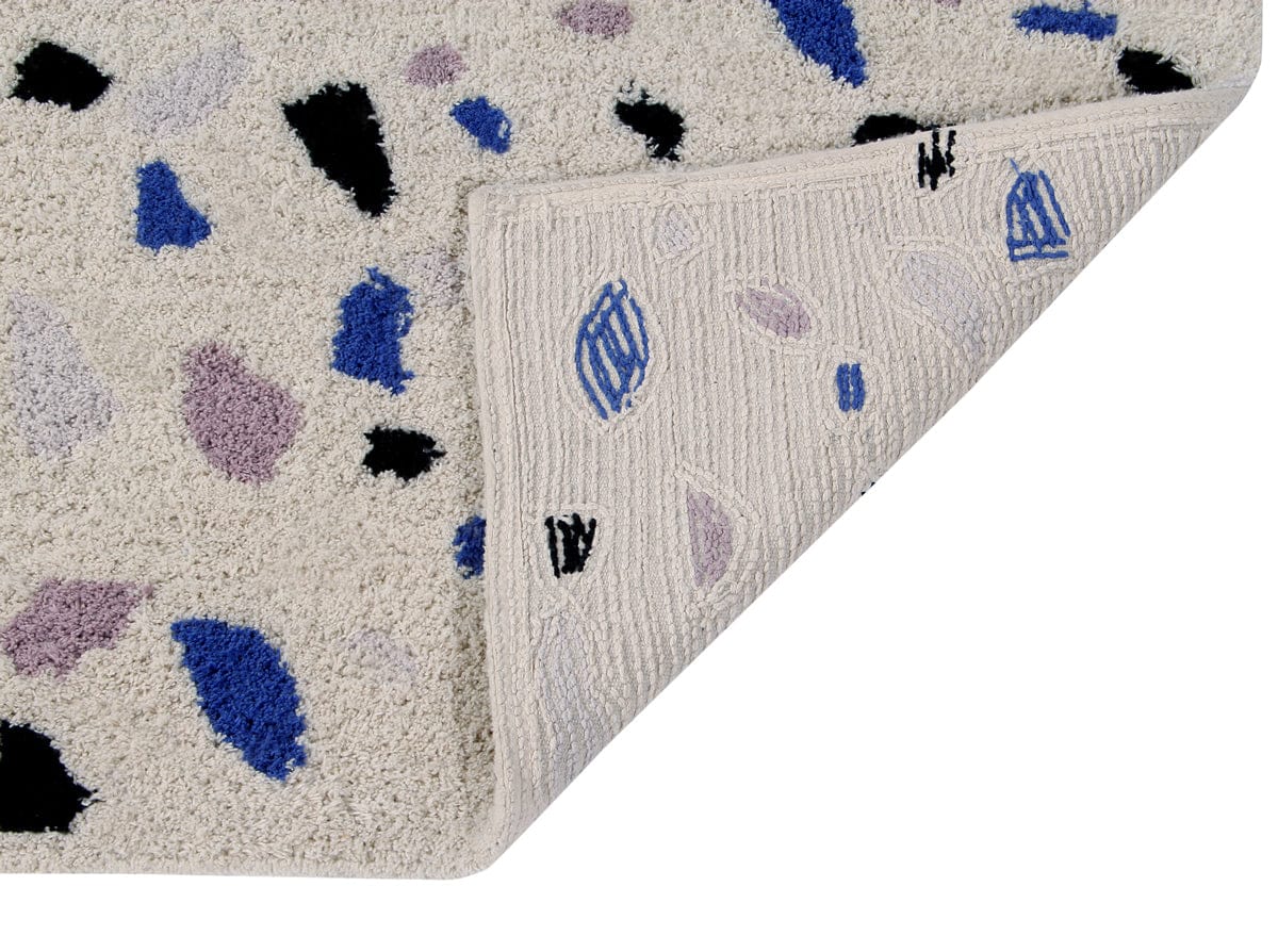 Lorena Canals Terrazzo Rug - Sapphire (4' 7'' x 6' 7'') - C-TERRA-SAPHIR