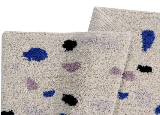 Lorena Canals Terrazzo Rug - Sapphire (4' 7'' x 6' 7'') - C-TERRA-SAPHIR