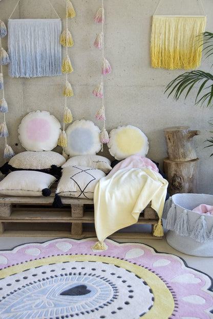 Lorena Canals Tie-Dye Cushion - Pink (1' 4'') - SC-TIE-PK