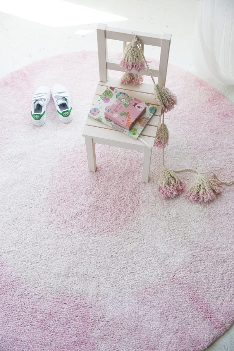 Lorena Canals Tie-Dye Rug - Pink (4' 11'') - C-TIE-PK