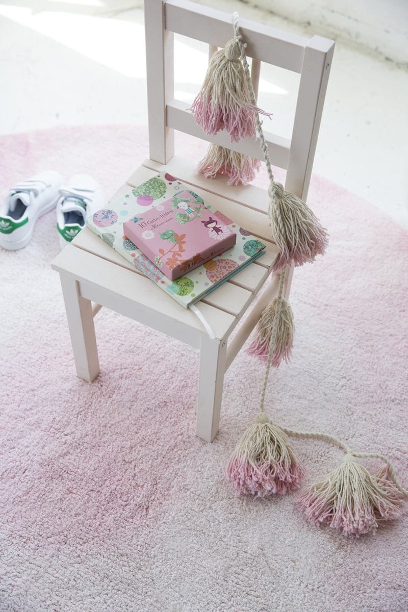 Lorena Canals Tie-Dye Rug - Pink (4' 11'') - C-TIE-PK