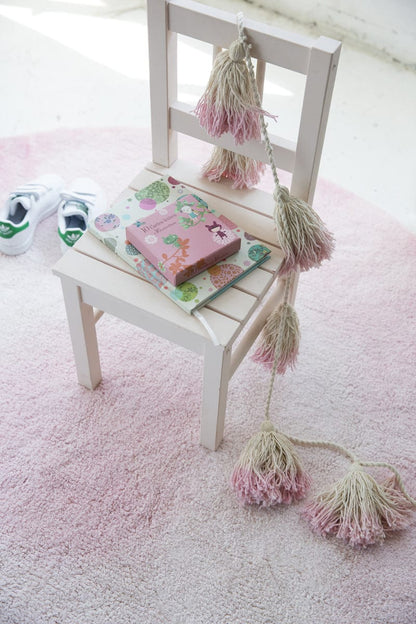 Lorena Canals Tie-Dye Rug - Pink (4' 11'') - C-TIE-PK