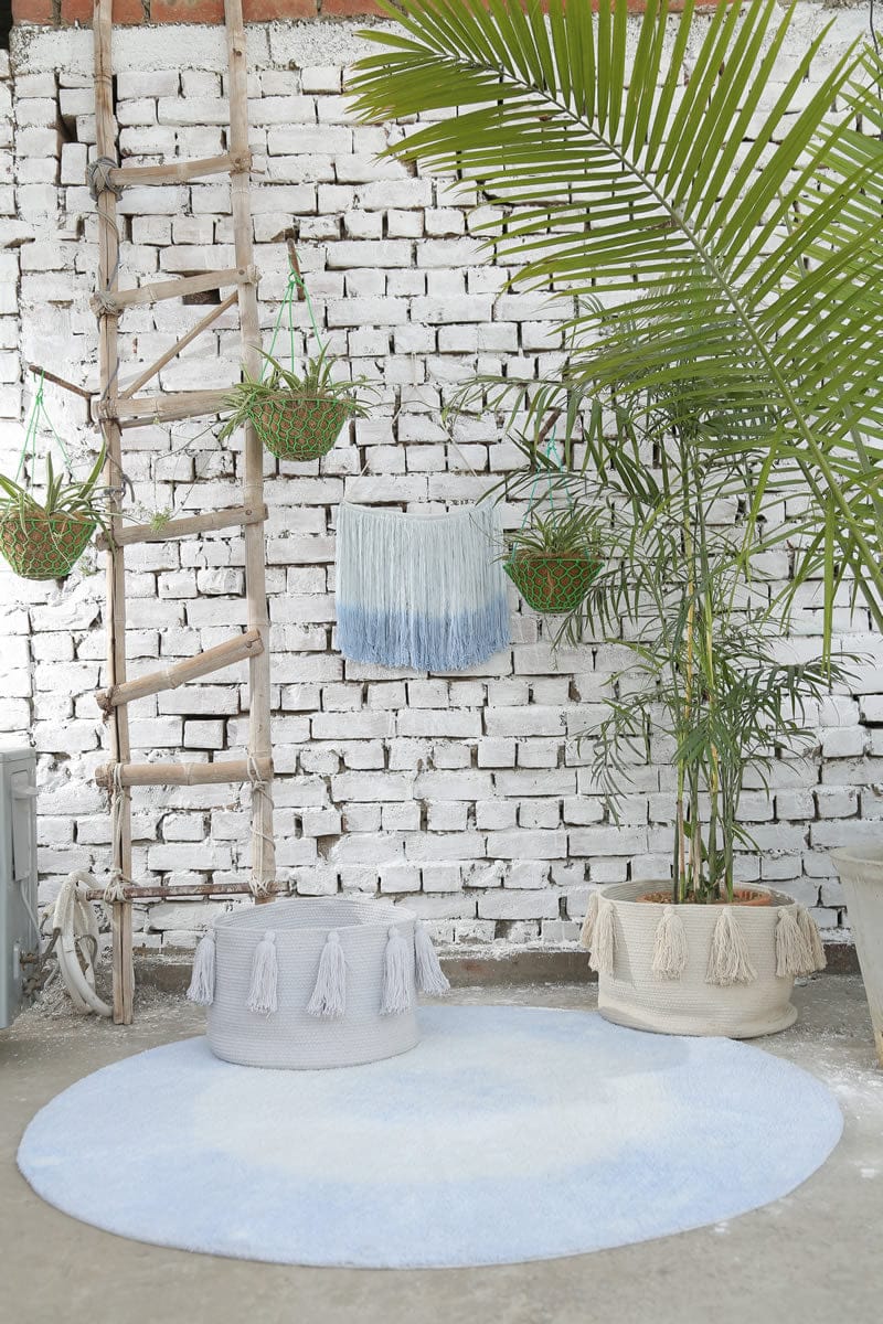 Lorena Canals Tie-Dye Rug - Soft Blue (4' 11'') - C-TIE-BL