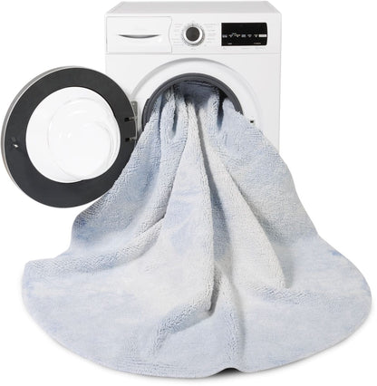 Lorena Canals Tie-Dye Rug - Soft Blue (4' 11'') - C-TIE-BL