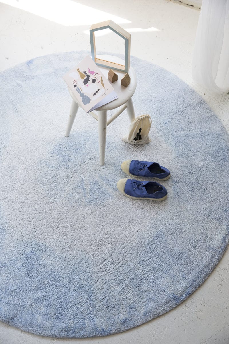 Lorena Canals Tie-Dye Rug - Soft Blue (4' 11'') - C-TIE-BL