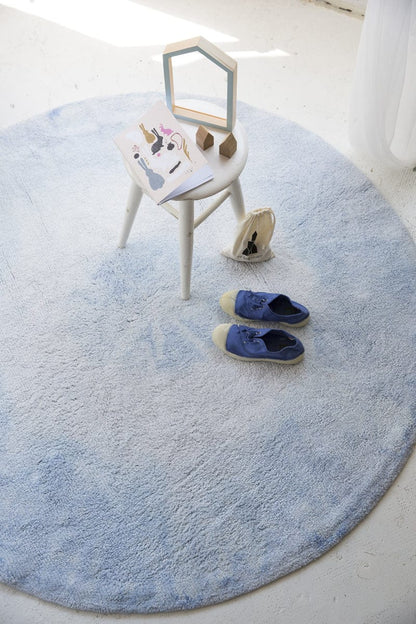 Lorena Canals Tie-Dye Rug - Soft Blue (4' 11'') - C-TIE-BL